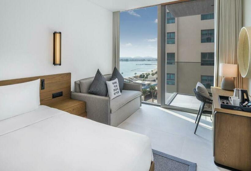 اتاق سوپریور با چشم‌انداز جانبی دریا, Radisson Beach Resort Palm Jumeirah