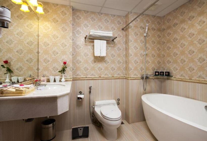 琮城市景观的豪华间, Sq Hang Gai Hotel & Spa