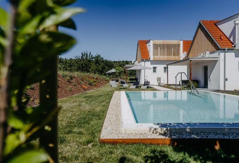Апартаменты 1 Спальня Вид на Бассейн, Weinberg Chalet 2