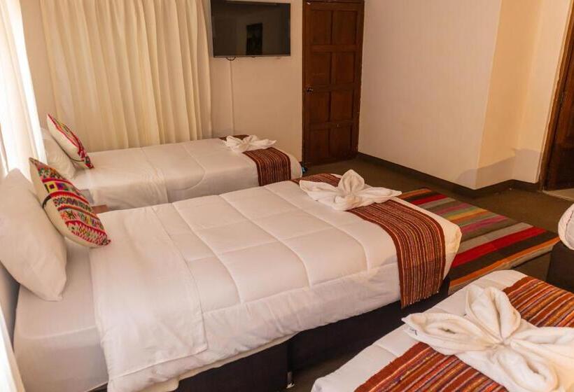 اتاق استاندارد چهار تخته, Tika Ayna Cerca A La Plaza De Armas Cusco