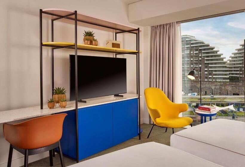 Стандартный Номер Кровать Кинг, Art Otel London Battersea Power Station, Powered By Radisson Hotels