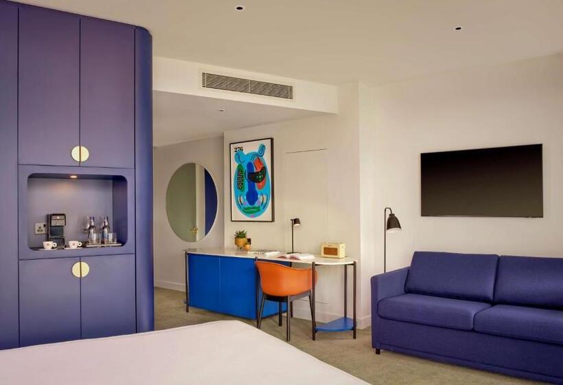 Студио Стандарт Кровать Кинг, Art Otel London Battersea Power Station, Powered By Radisson Hotels