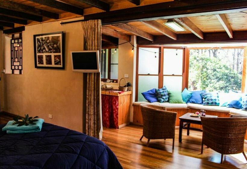 Студия Deluxe, Tomah Retreat   Studio Breathe With Fireplace