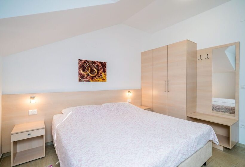 آپارتمان 1 خوابه با بالکن و چشم‌انداز دریا, Villa Samba