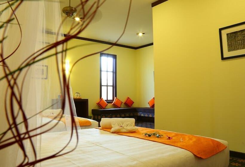 디럭스 패밀리 룸, Residence Indochine D'angkor