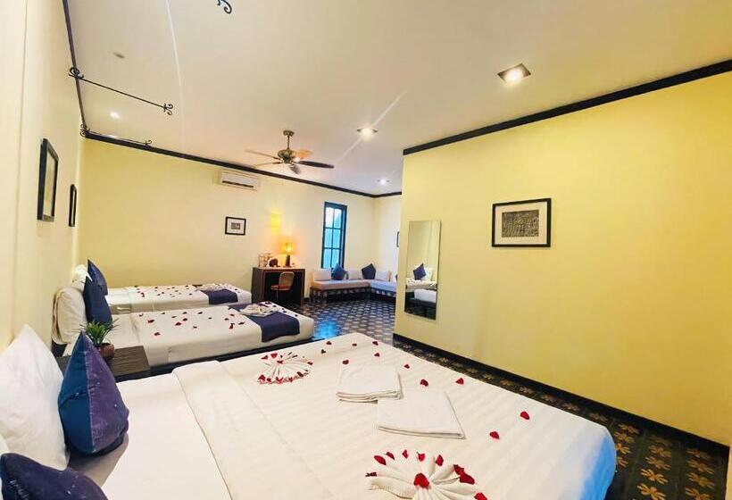 高级家庭房间, Residence Indochine D'angkor