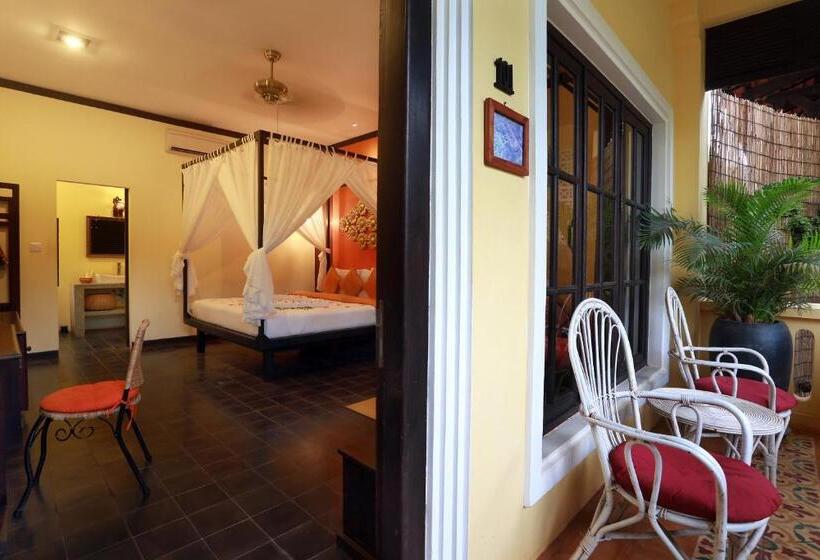 주니어 스위트 풀장 전망, Residence Indochine D'angkor