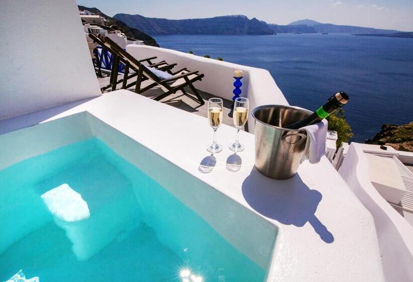 ویلای دلوکس 1 خوابه با چشمانداز دریا, Ifestio Villas Oia
