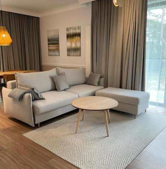 Апартаменты 1 Спальня Вид на Море, Ostseeresidenz Niechorze