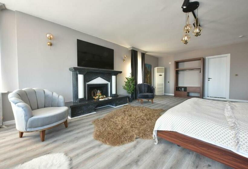 Люкс Кровать Кинг, Istanbul Airport Treekos Suite