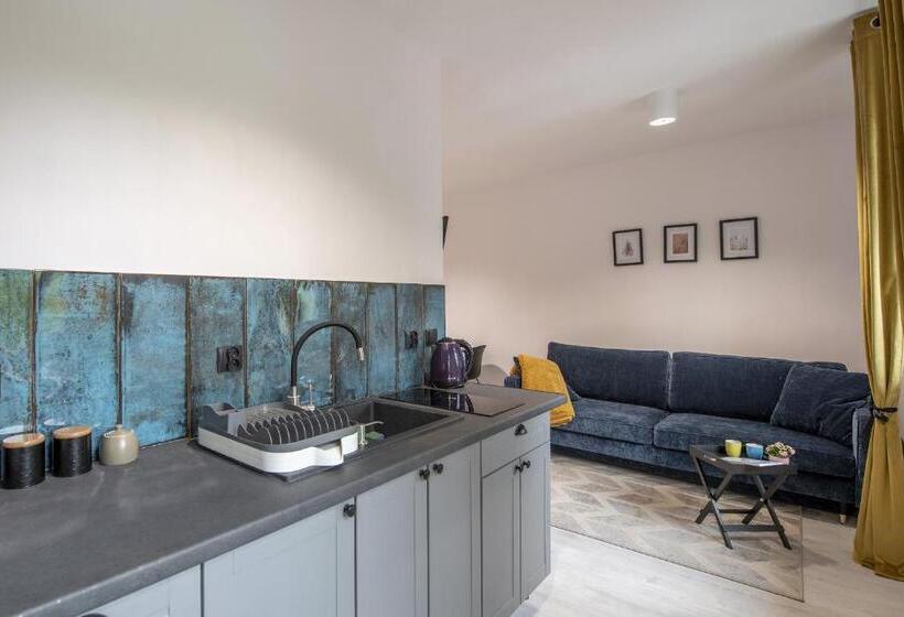 Апартаменты 1 Спальня с Видом, Apartamenty śnieżna 12 Lądek  Zdrój