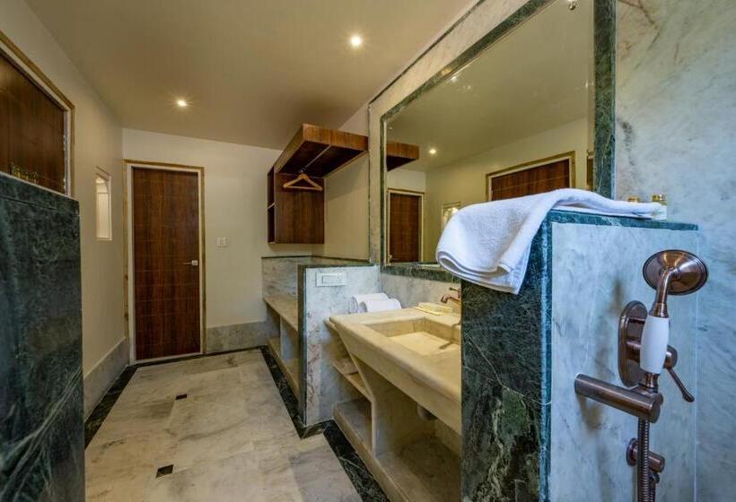 Вилла 1 Спальня Вид на Сад, Aangan Resort Ranthambhore   A Private Pool Villa