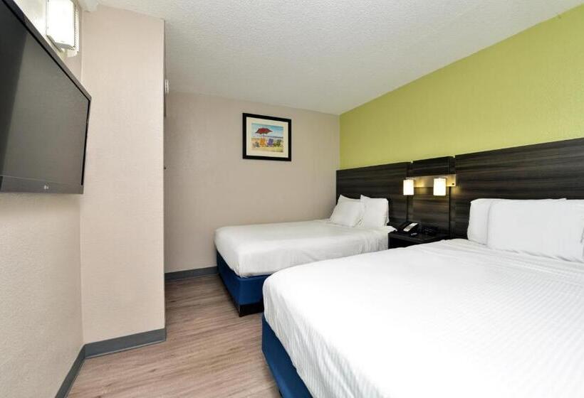 带阳台套房, Surestay Studio By Best Western Virginia Beach Oceanfront