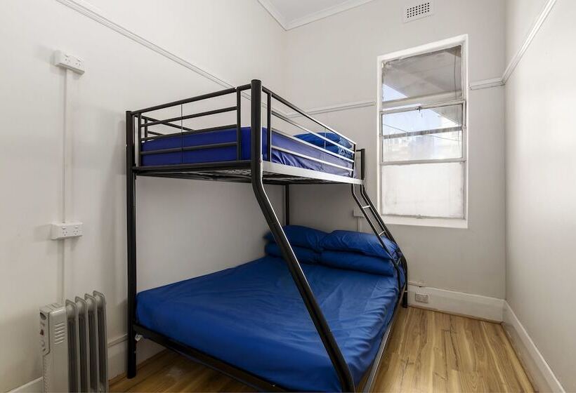 اتاق استاندارد با سرویس بهداشتی مشترک, Sydney Backpackers
