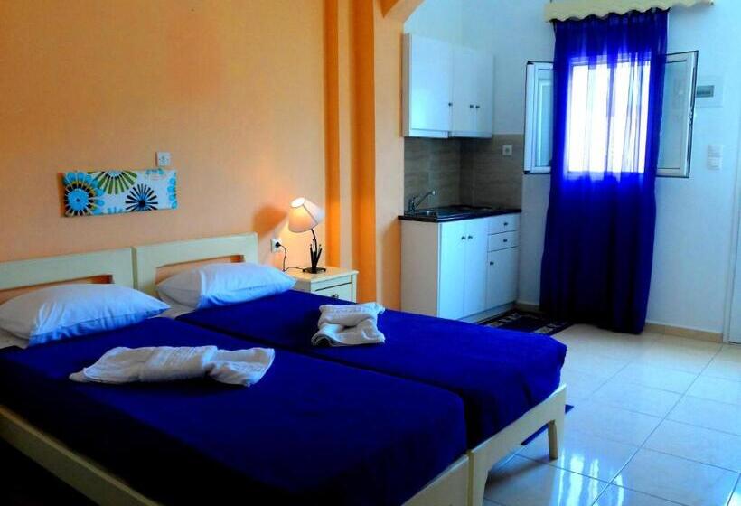 Апартаменты 1 Спальня Нижний Этаж, Papafotis Apartments & Suites