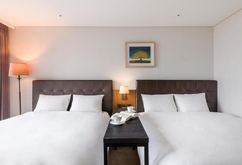 패밀리 룸 바다 전망, Grabel Hotel Jeju