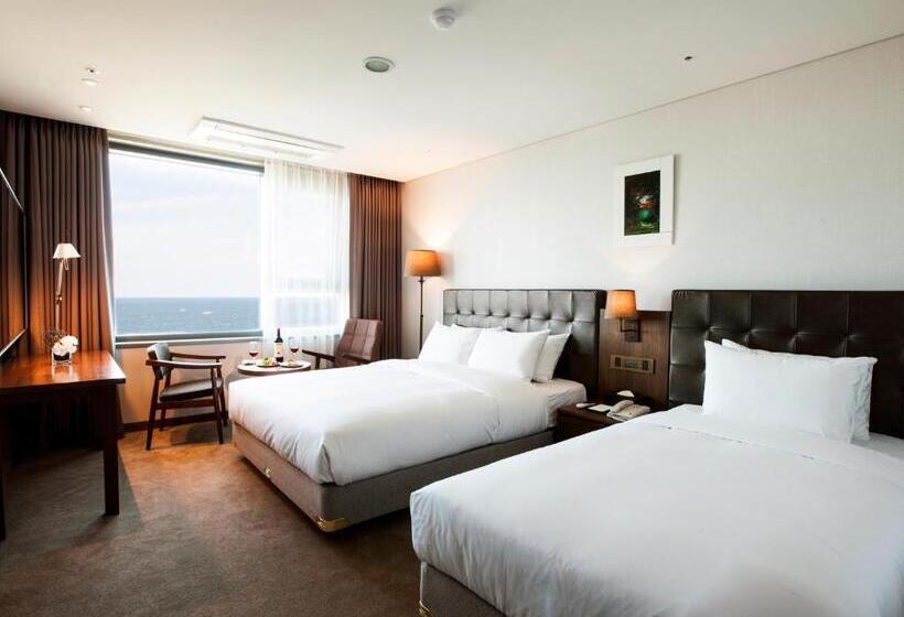 디럭스 룸 바다 전망, Grabel Hotel Jeju