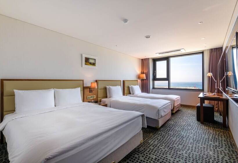 패밀리 룸 바다 전망, Grabel Hotel Jeju