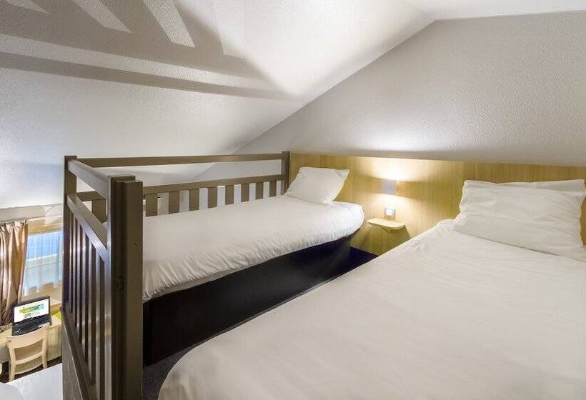 Четырехместный Номер Стандарт, B&b Hotel Rennes Sud Chantepie