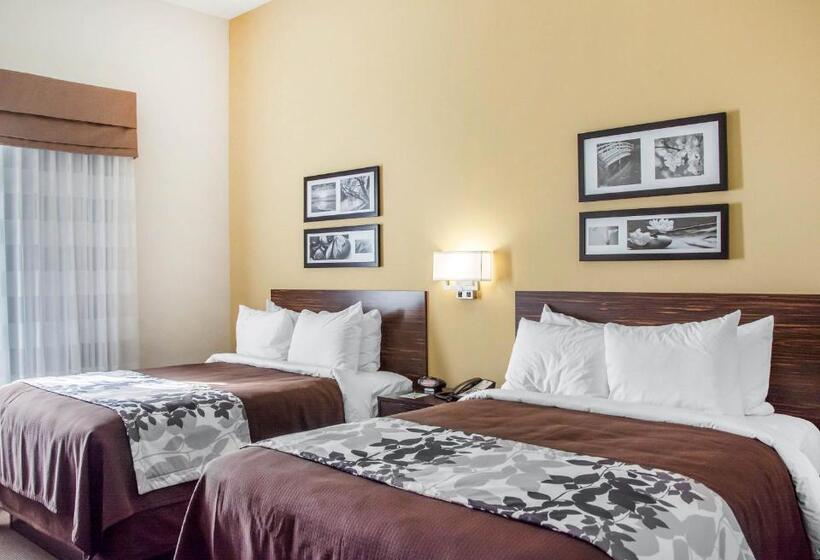适合残疾人士使用的带超级大床的标准间, Sleep Inn & Suites Parkersburg