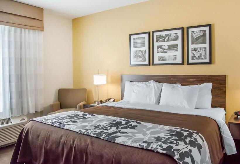 适合残疾人士使用的带超级大床的标准间, Sleep Inn & Suites Parkersburg