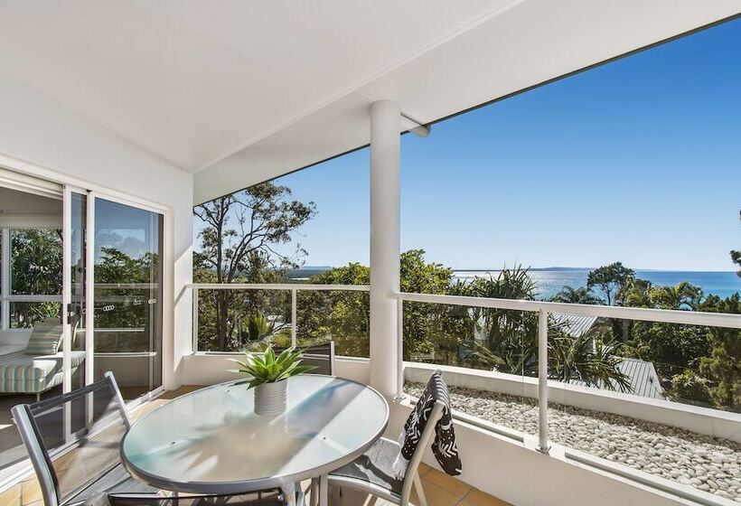 شقة 3 غرف مطلة على البحر, The Lookout Resort Noosa