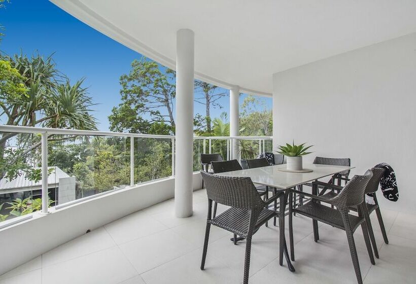 شقة ديلوكس غرفة نوم واحدة مطلة على البحر, The Lookout Resort Noosa