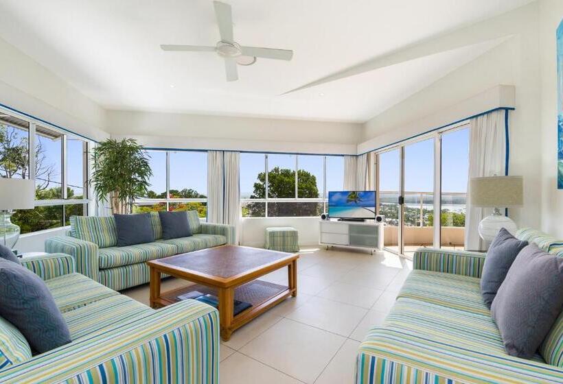 شقة ديلوكس غرفة نوم واحدة مطلة على البحر, The Lookout Resort Noosa