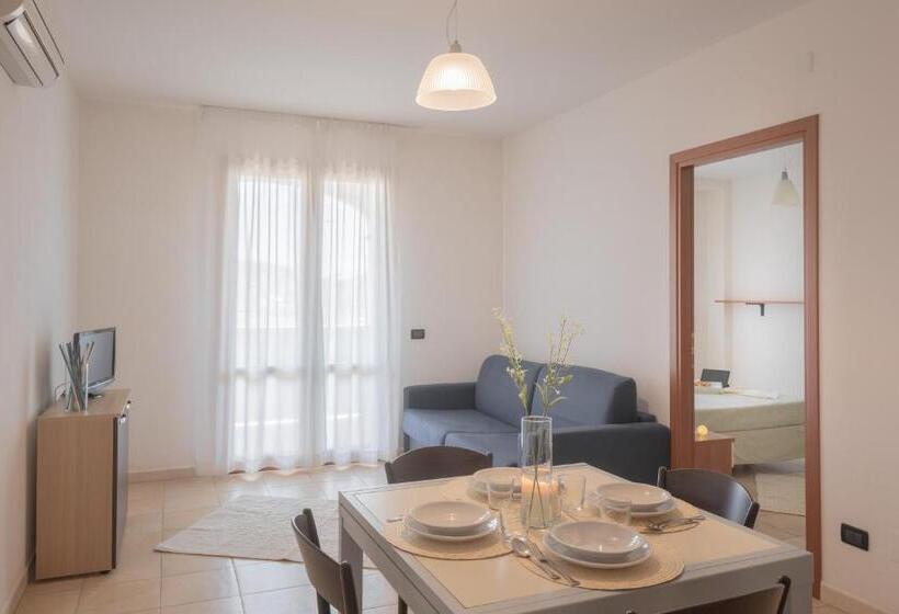 Апартаменты 1 Спальня, Residence Le Fontane
