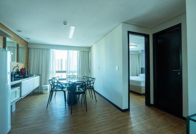 סוויטה משפחתית, Roomo Praia De Boa Viagem Residencial