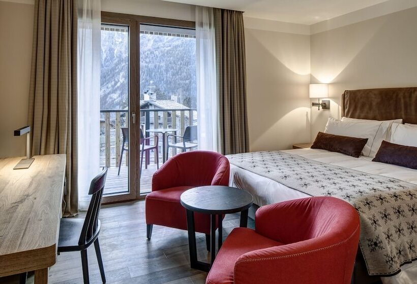 Люкс, Grand Hotel Courmayeur Mont Blanc, By R Collection Hotels