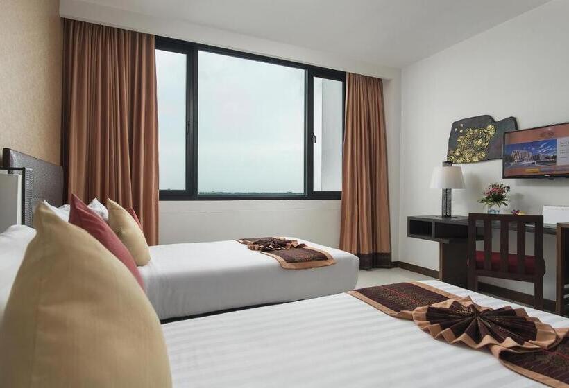 디럭스 룸, Mida Grande Hotel Dhavaravati Nakhon Pathom   Sha Plus