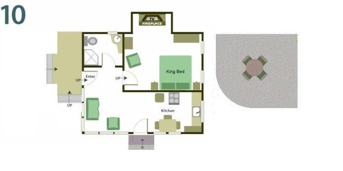 Номер Deluxe Кровать Кинг, Miranda Gardens Resort