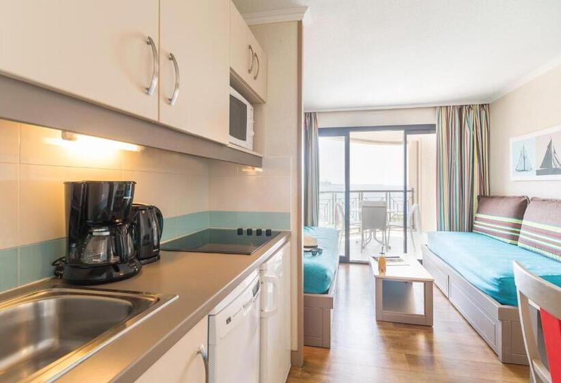 Апартаменты 1 Спальня Вид на Море, Residence La Palme D Azur Cannes Verrerie
