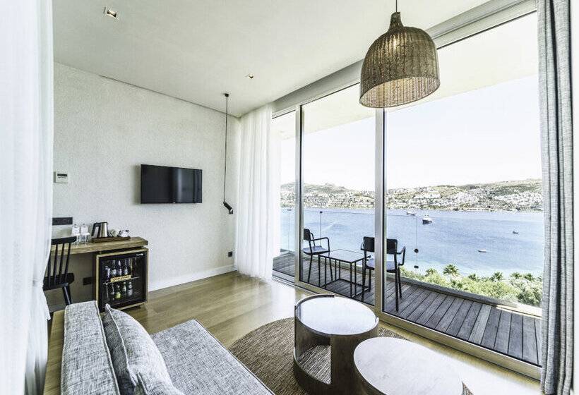 Номер Deluxe Вид на Море, Cape Bodrum Luxury Hotel & Beach