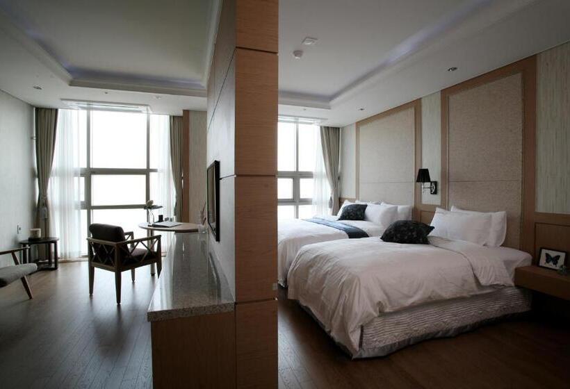 اتاق پرمیوم با چشم‌انداز دریا, Benikea Hotel Yeosu
