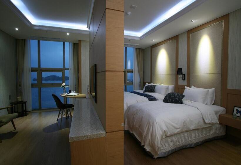 اتاق پرمیوم با چشم‌انداز دریا, Benikea Hotel Yeosu