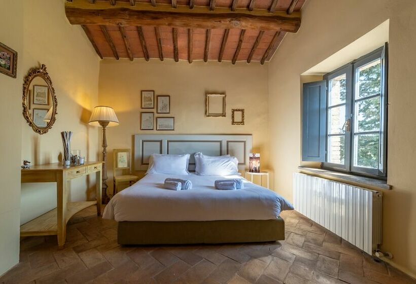 景色の見える一ベッドルームアパートメント, La Pieve Marsina