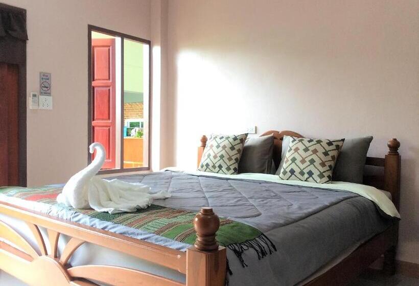 스탠다드 룸 킹사이즈 침대, Siam Guesthouse