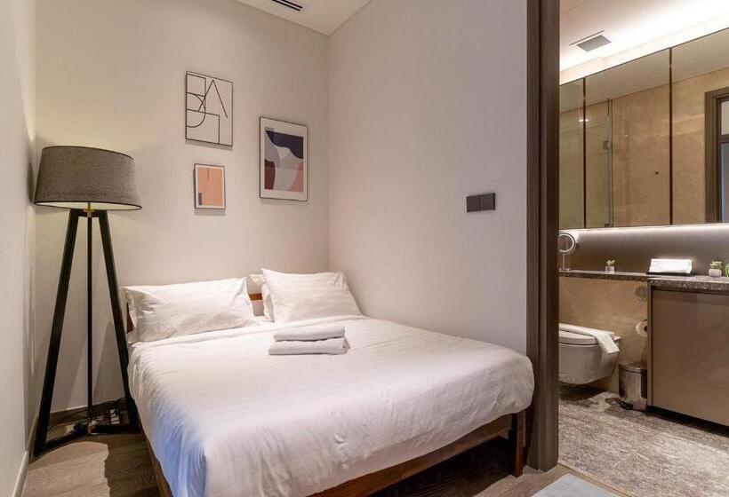 اتاق استاندارد با تخت بزرگ, Luxury The Marq Free Infinity Pool, Gym & Bbq D1