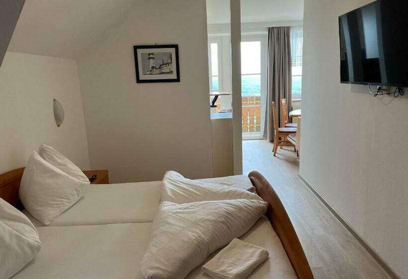 Апартаменты 1 Спальня с Балконом, Wohlfühl Hotel Wiesenhof