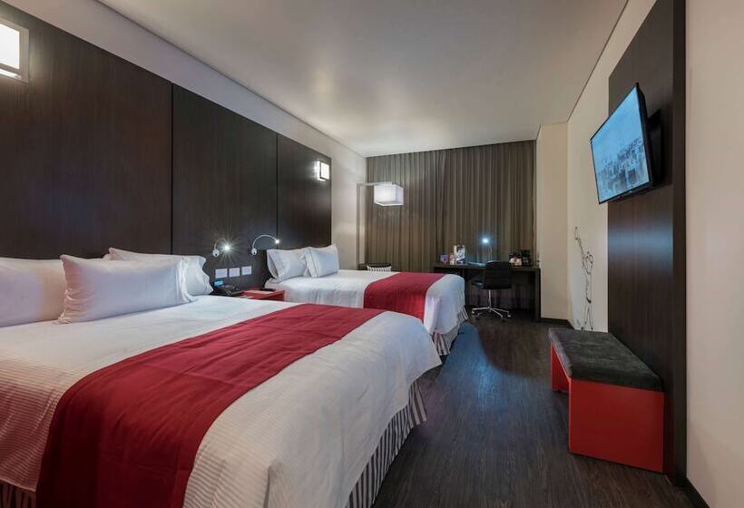 غرفه قياسيه سريرين مزدوجين, Ramada Encore By Wyndham San Luis Potosi