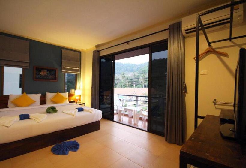 غرفة قياسية مزوَّدة بشُرفة, Lemonade Boutique Inn