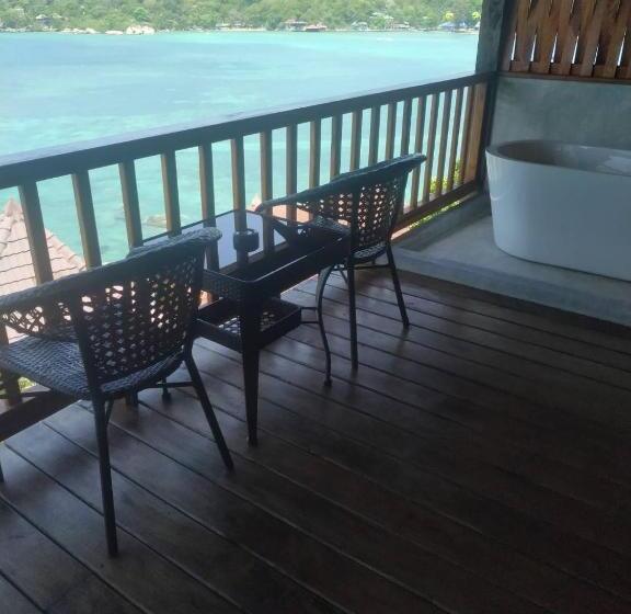 Вилла 1 Спальня Вид на Море, Koh Tao Relax Freedom Beach Resort