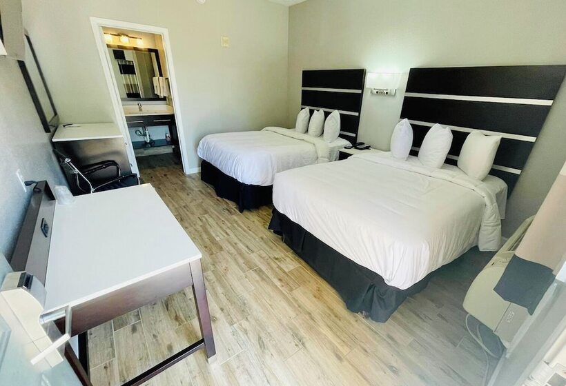 חדר סטנדרט שתי מיטות זוגיות, Americas Best Value Inn Arlington