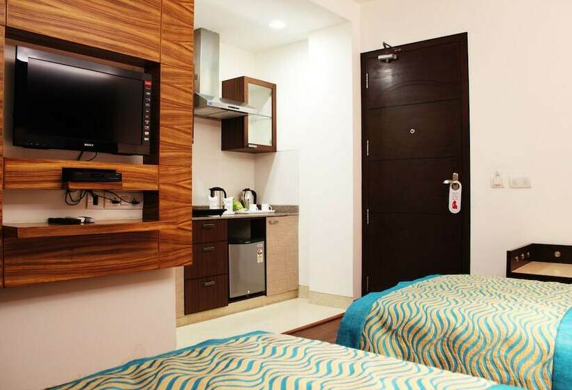 Delüks Oda, Stately Suites  Mg Road