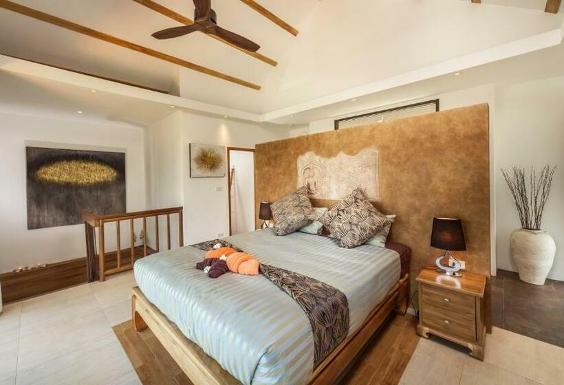1침실 듀플렉스 빌라, Khwan Beach Resort   Luxury Glamping And Pool Villas Samui   Adults Only   Sha Extra Plus