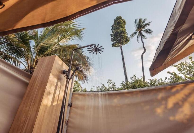 침실 1개 디럭스 빌라, Khwan Beach Resort   Luxury Glamping And Pool Villas Samui   Adults Only   Sha Extra Plus