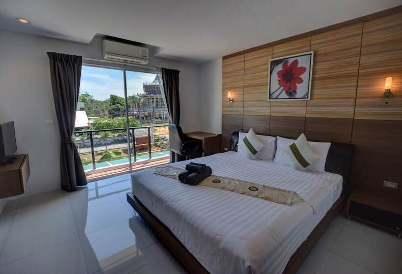 풀장 전망 디럭스 룸, Pool Access 89 At Rawai
