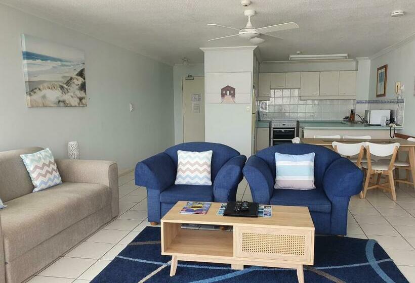 침실 2개 아파트, Pacific Surf Absolute Beachfront Apartments